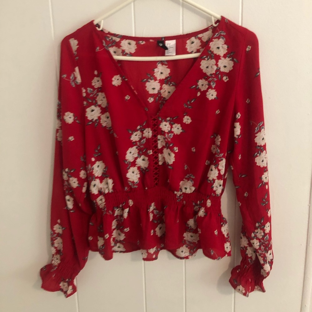 Floral blouse